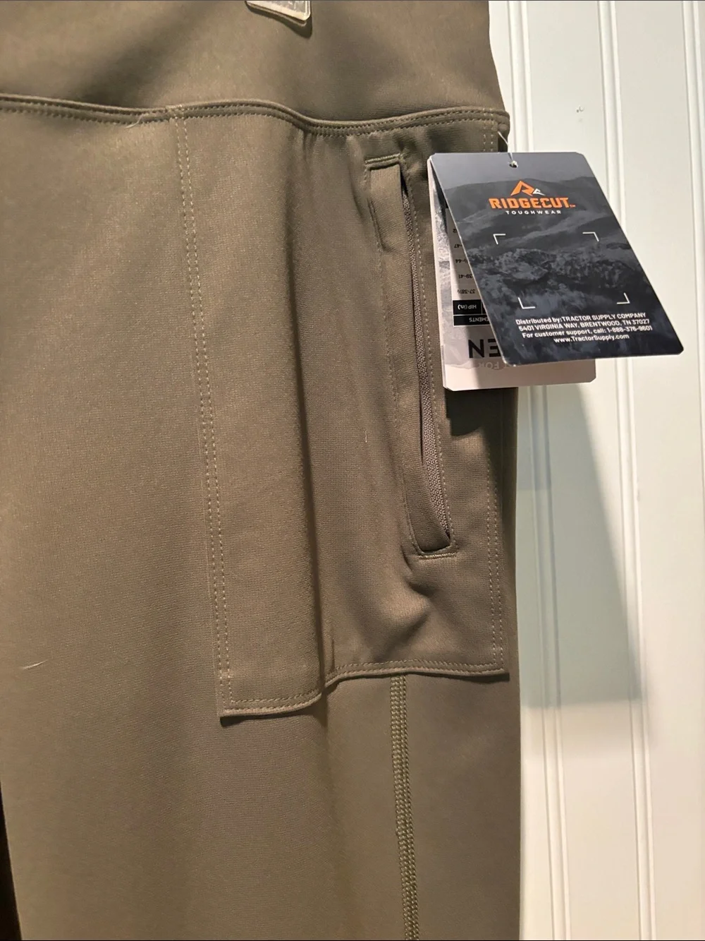 Ridgecut Toughwear Women’s Olive Green Leggings Sz L